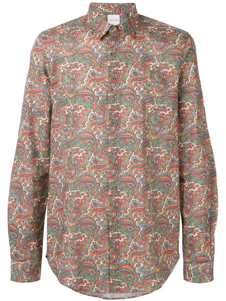 Paul Smith - Paisley Print Shirt - Men - Cotton - S, Cotton