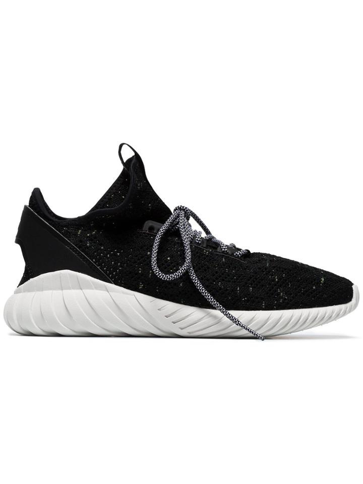 Adidas Tubular Doom Lace-up Sneakers - Black