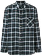 Adaptation Dog Town Embroidered Checked Shirt - Black