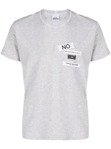Tigran Avetysian Logo Patch T-shirt - Blue