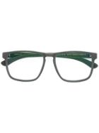 Mykita - 'mahi' Glasses - Unisex - Acetate/nylon 12 - One Size, Green, Acetate/nylon 12