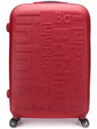 Baldinini Logo Luggage - Red