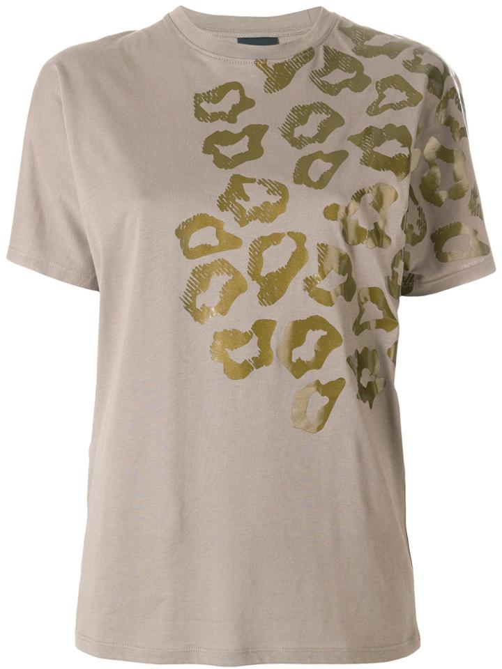Rrd Leopard Print T-shirt - Brown