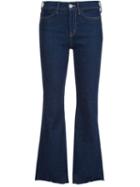 Mih Jeans Lou Cropped Jeans, Women's, Size: 28, Blue, Cotton/spandex/elastane