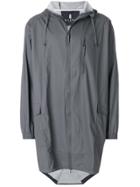 Rains Zipped Parka - Grey