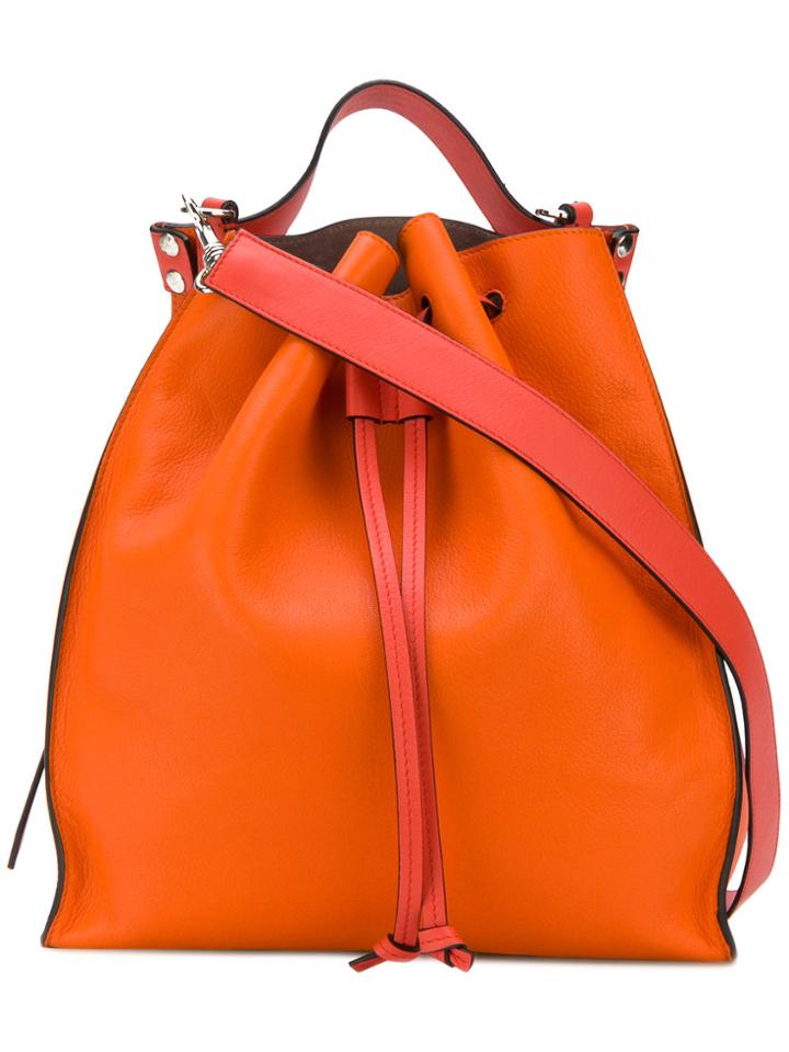 Jw Anderson Drawstring Bag - Yellow & Orange