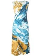 Jc De Castelbajac Vintage Printed Shift Dress, Women's, Size: 40