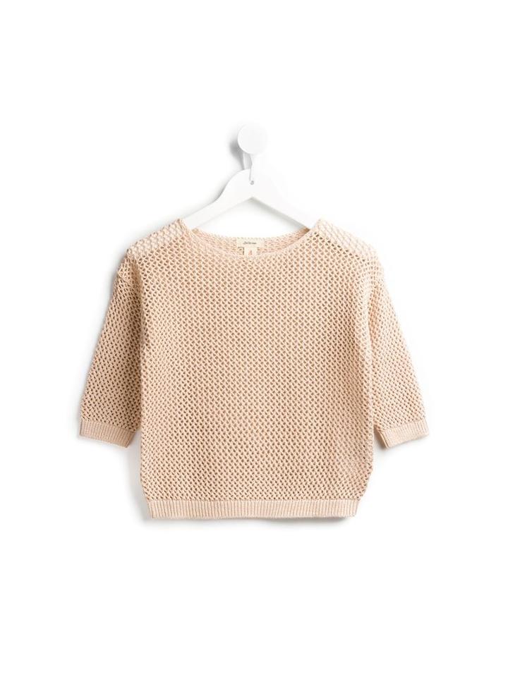 Bellerose Kids 'nishio' Jumper, Toddler Girl's, Size: 4 Yrs, Nude/neutrals