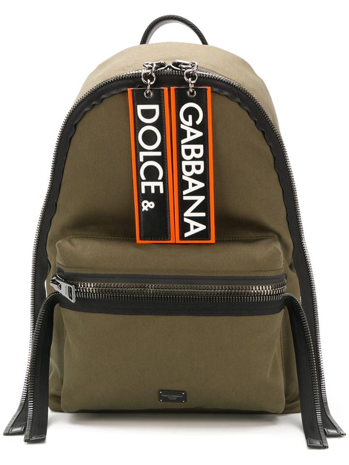 Dolce & Gabbana Vulcano Backpack - Green