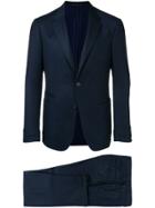 Z Zegna Tailored Two Piece Suit - Blue