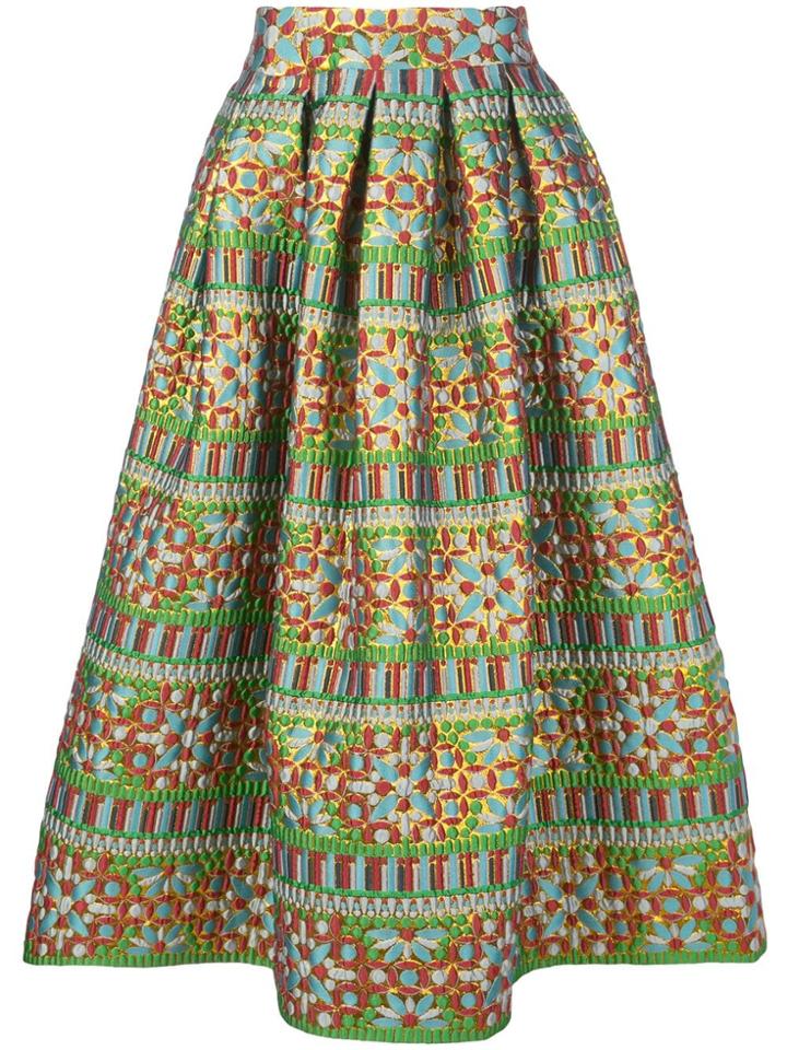 Rianna + Nina Michaela Mix Pattern Skirt - Multicolour