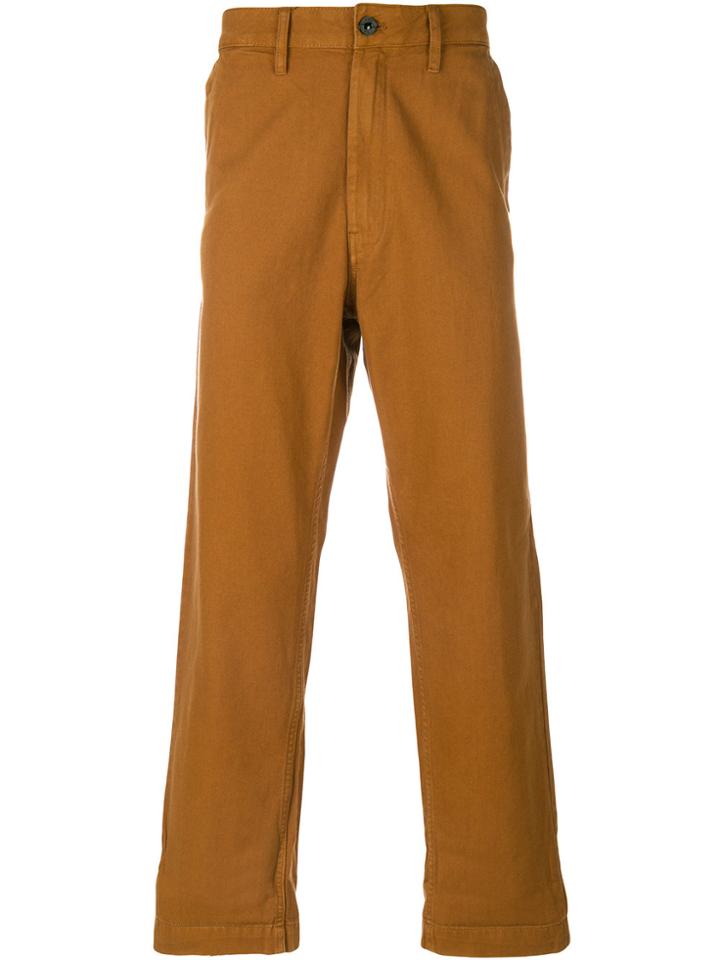G-star Roll Up Trousers - Brown