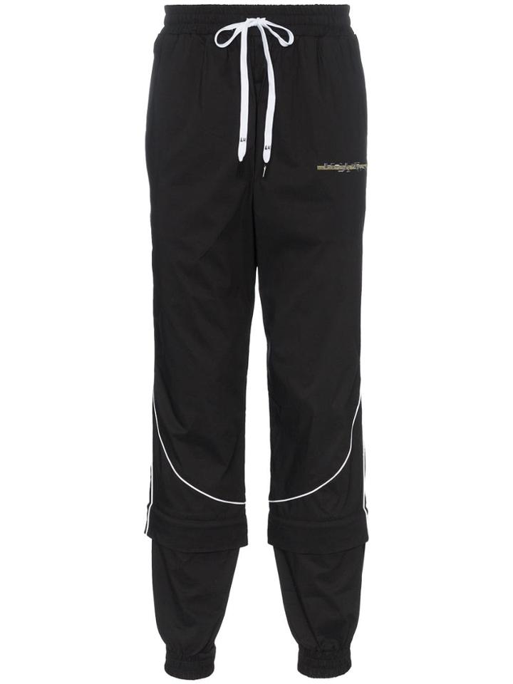 Liam Hodges Nylon Tracksuit Trousers - Black