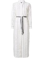 Lorena Antoniazzi Belted Day Dress - White
