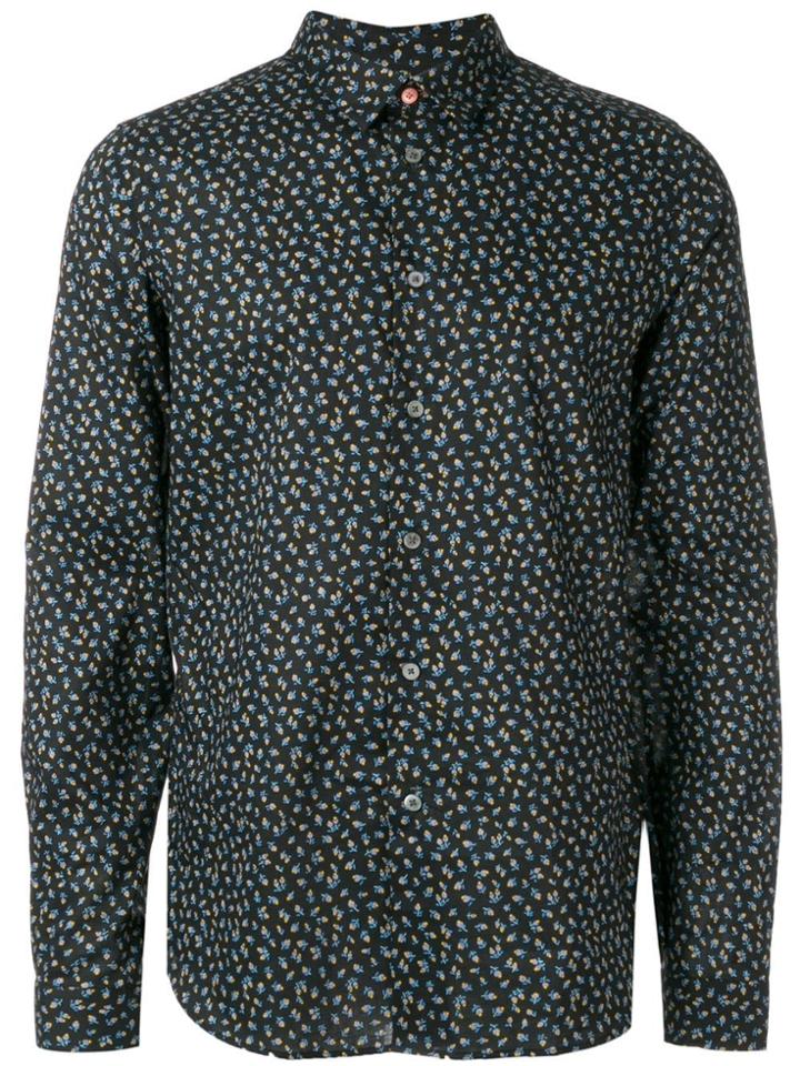 Ps Paul Smith Floral Print T-shirt - Black