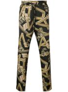 Versace Jeans Roman Column Track Pants - Black