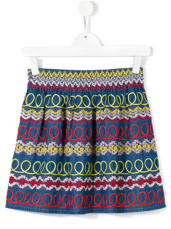 Stella Mccartney Kids Nat Skirt, Girl's, Size: 14 Yrs, Blue