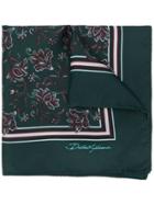 Dolce & Gabbana Floral Pocket Square - Green