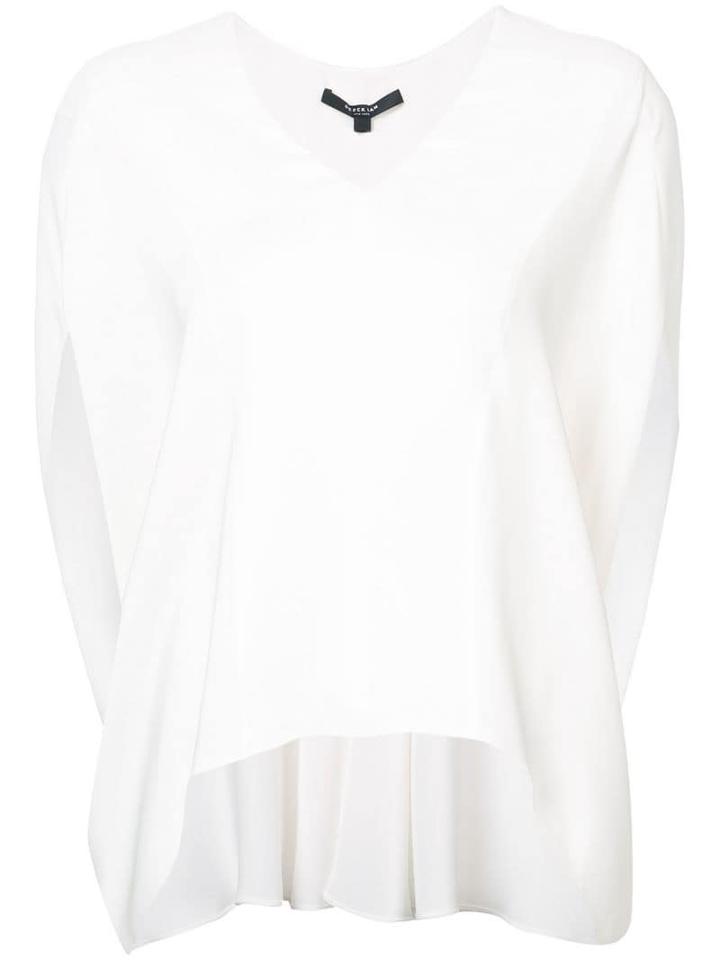 Derek Lam Zen V-neck Blouse - White