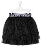 Balmain Kids Glitter Tutu Skirt - Black