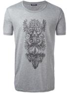Balmain Animals Tribal T-shirt, Men's, Size: Small, Grey, Cotton