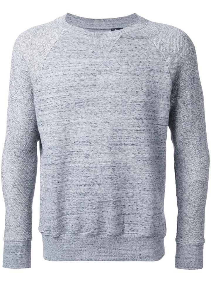 Biro Crew Neck Sweatshirt, Men's, Size: Medium, Grey, Cotton