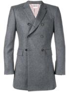 Thom Browne Wool Flannel Sport Coat - Grey