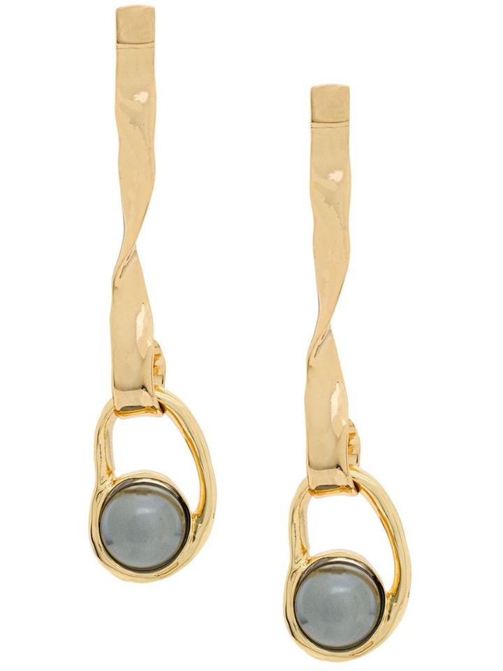 Coup De Coeur Liquid Drop Earrings - Gold