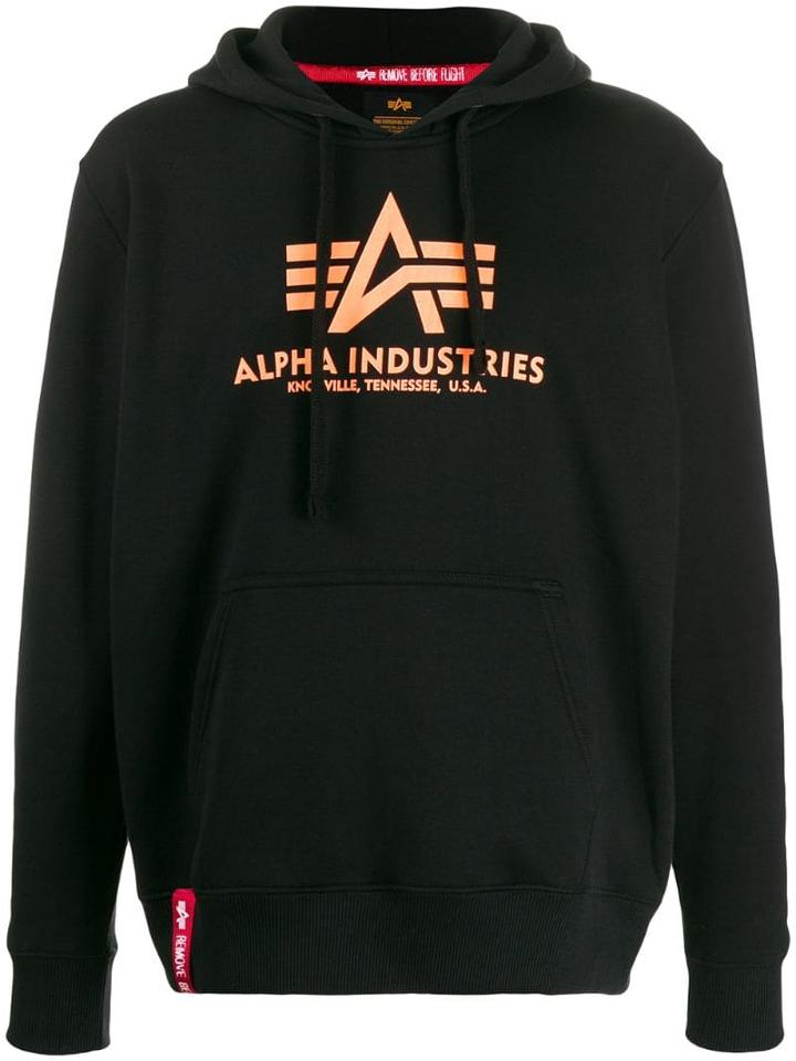 Alpha Industries Basic Hoody - Black