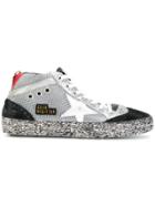 Golden Goose Deluxe Brand Mid Star Sneakers - Black