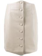 Nanushka Button Up Skirt - Neutrals