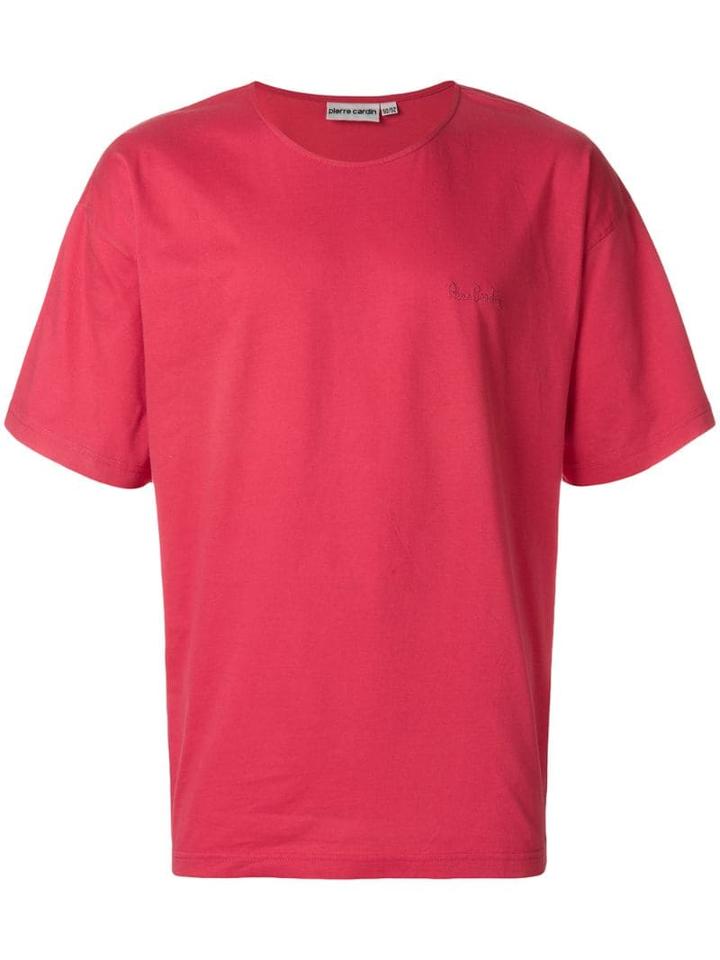 Pierre Cardin Pre-owned Round Neck T-shirt - Red