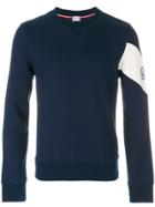 Moncler Gamme Bleu Chevron Detail Sweatshirt - Blue