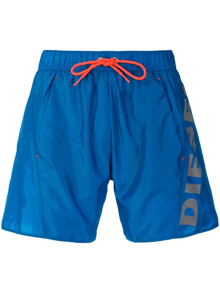 Diesel Bmbx-seasprint Swim Shorts - Blue