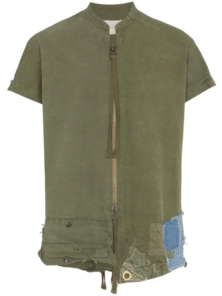 Greg Lauren Army Tent Shirt - Green
