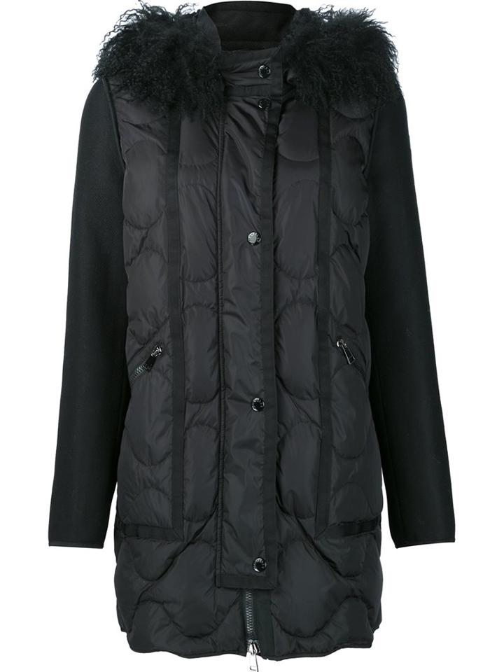 Moncler - 'theodora' Padded Coat - Women - Cotton/polyamide/polyester - 2, Black, Cotton/polyamide/polyester