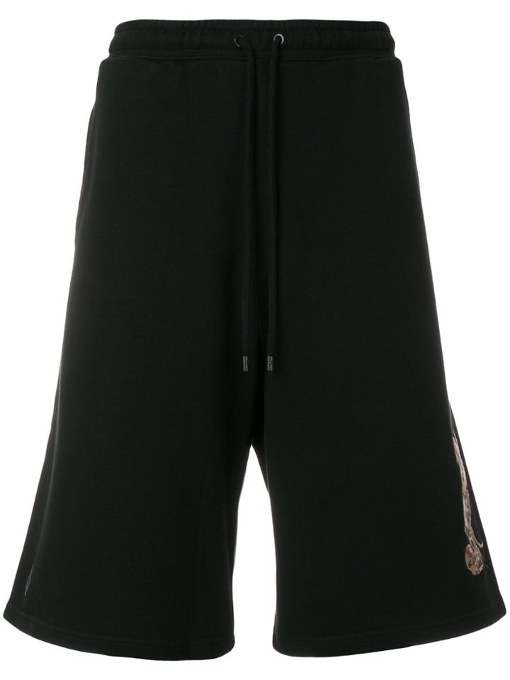Marcelo Burlon County Of Milan Mickey Mouse Shorts - Black