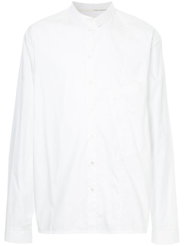 Isabel Benenato Side Pocket Shirt - White