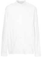Isabel Benenato Side Pocket Shirt - White