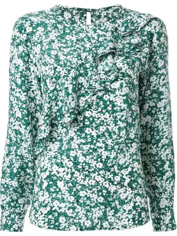 Dresscamp Ruffled Floral Print Blouse