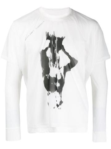 Heliot Emil Graphic Sweatshirt - White