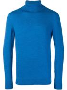 A.p.c. Roll Neck Jumper - Blue