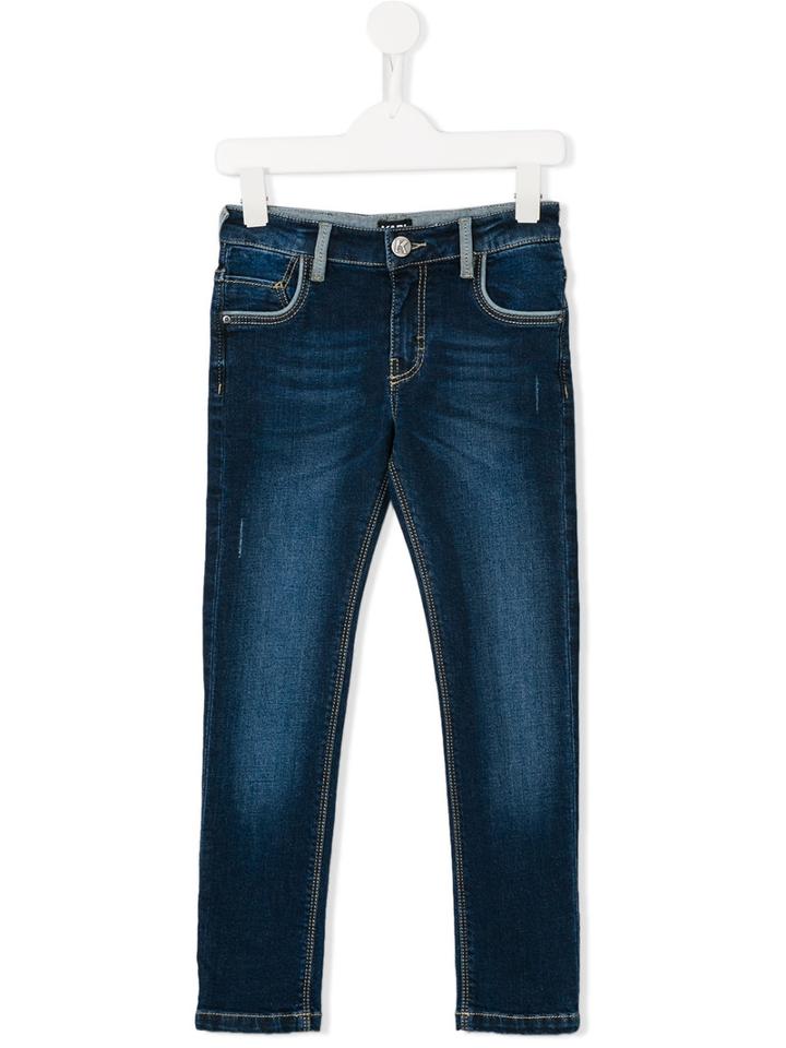 Karl Lagerfeld Kids Slim-fit Jeans, Size: 10 Yrs, Blue