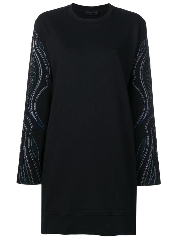 Diesel Black Gold Western Embroidered Jumper Dress