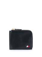 Maison Kitsuné Tricolour Coin Purse - Black
