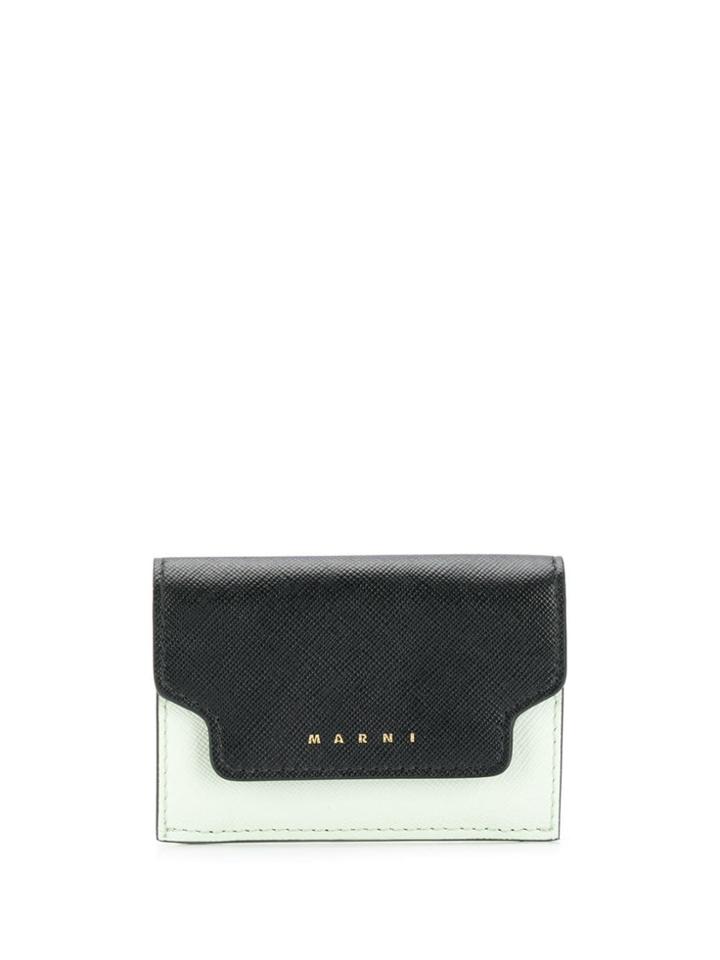 Marni Rectangular Wallet - Neutrals