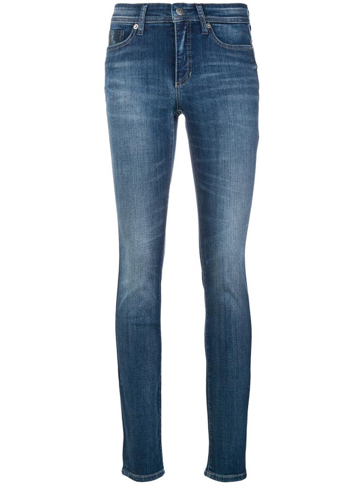 Cambio Sequin Detail Jeans - Blue