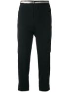 Dsquared2 Metallic Coin-embroidered Trousers - Black
