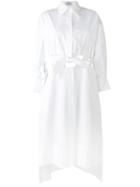 Balossa White Shirt - Long Cutout Shirt - Women - Cotton - 44, Cotton