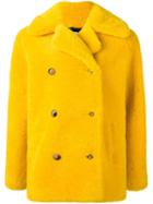 Roseanna 'duncan' Coat, Women's, Size: 36, Yellow/orange, Sheep Skin/shearling/viscose